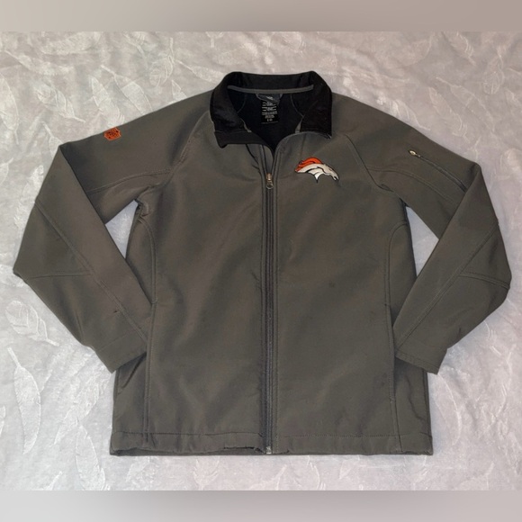 NFL Denver Broncos Kids Performance Jacket with Logo - Picture 1 of 5